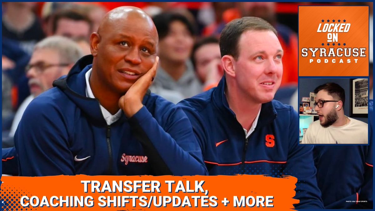 A little bit of everything Syracuse Basketball to head into the weekend on your Friday episode.

- Transfer Portal Update
- Coaching Changes
- Women's NIT Talk

CHECK IT OUT: https://t.co/B3VDtWcDUa https://t.co/7UWS3NxD1i