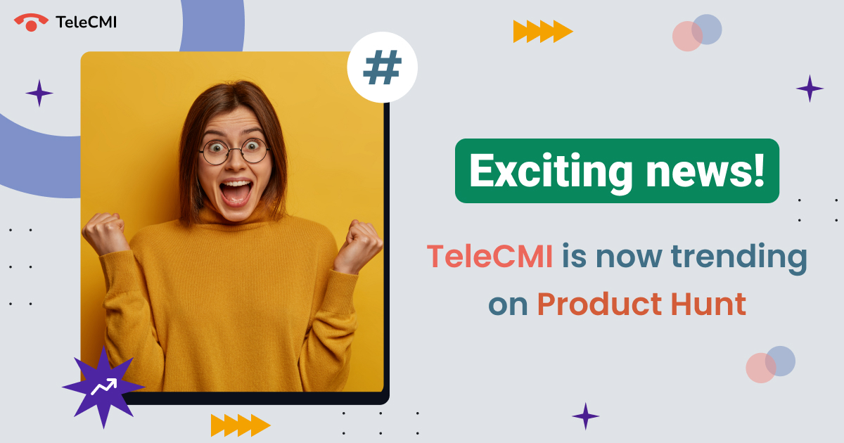 TeleCMI's tweet photo. Dear followers and TeleCMI fans! #TeleCMI is now live and trending on ProductHunt. Click the link below to take a look and show your support!
https://t.co/llgY0fAlVD 
#cloudtelephony #producthunt #VirtualCallCenter #businessphonesystem #businesscommunication #hostedpbx #cloudpbx https://t.co/uULHBGEa58
