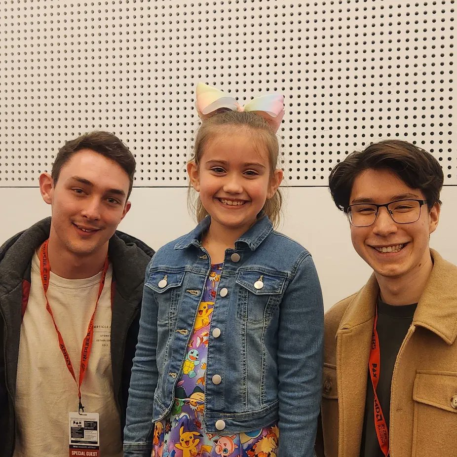 Asylums_Angel's tweet photo. @PAXAus My favourite memory has to be my daughter meeting her favourite minecraft streamer and then being so happy she was bawling her eyes out after 💕 https://t.co/Qfwdq13p4e