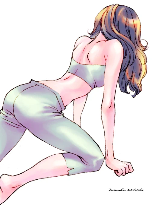 今夜は塗り絵するわよ!ってことでよかったら線画使ってぬりえどうぞ 