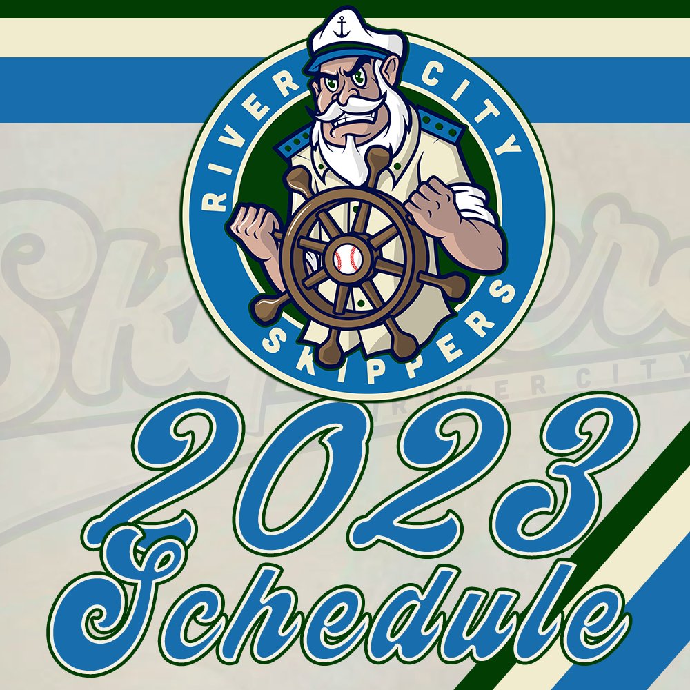 SkippersONSL's tweet photo. BREAKING NEWS!

The inaugural River City Skippers schedule has been finalized!

71 days until the home opener on May 27th!

Season and individual game tickets go on sale 3/24!

@ONSLBaseball @TDAsportsNENC @dailyadvance @WOBXNEWS @visitecity 

#BaseballintheHarbor #AnchorsDown https://t.co/ZznmoaYDLB