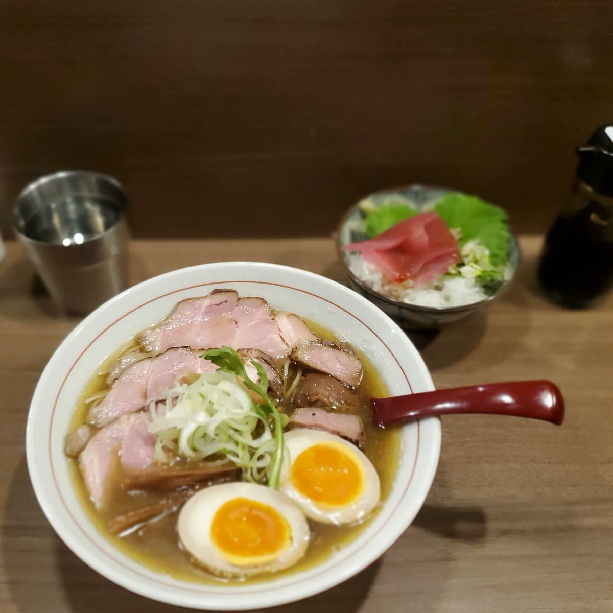 AndRespect37's tweet photo. #がふうあん
#鶏と魚だしDX
美味😋でした https://t.co/XLpBgi4sPf