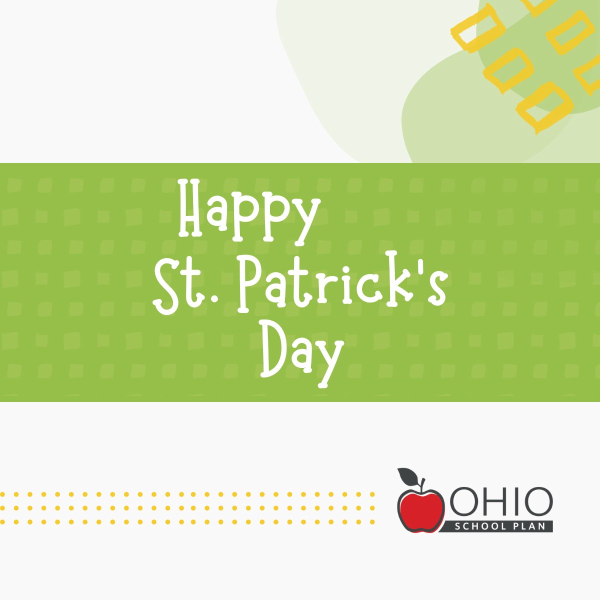 Happy St. Patrick's Day.