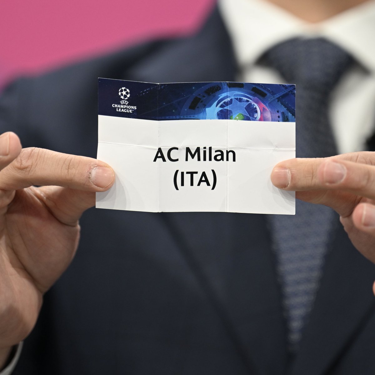 ChampionsLeague's tweet photo. (ITA) 🇮🇹 

#UCLdraw || #UCL https://t.co/57nt0NSyG9