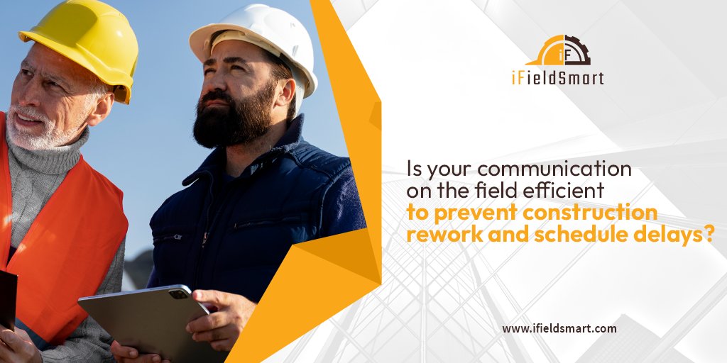 iFieldSmart_'s tweet photo. Is your communication on the field efficient to prevent construction rework and schedule delays?
Schedule a quick demo to reduce rework and throw out project delays.
https://t.co/OYdTV4QqQI
#ifieldsmart #ifs #constructionmanagement #collaboration #generalcontractor #contractors https://t.co/dp7Ai1NhRJ