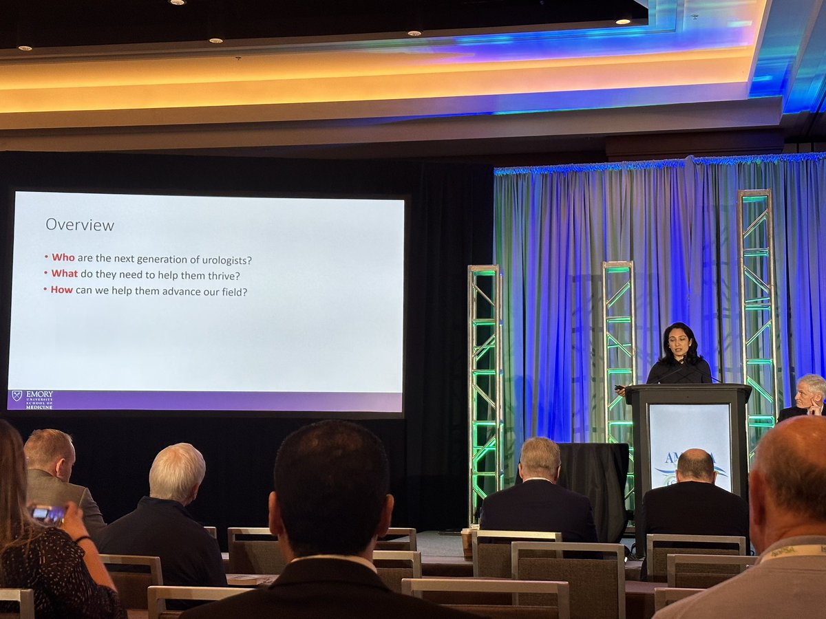 Our amazing PD <a href="/akankshamehtamd/">Akanksha Mehta</a> discussing the training of future urologists! <a href="/emory_urology/">Emory Urology</a> #SESAUA2023