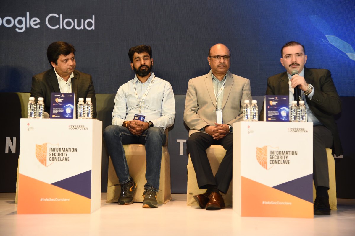 Always a great experience exchanging the views on InfoSecurity with the industry friends - shared my views on Cloud Security risks during the recent Information Security Conclave organised by Express Computer

#informationsecurity #cloudsecurity #technology #data #ml #ai #risk