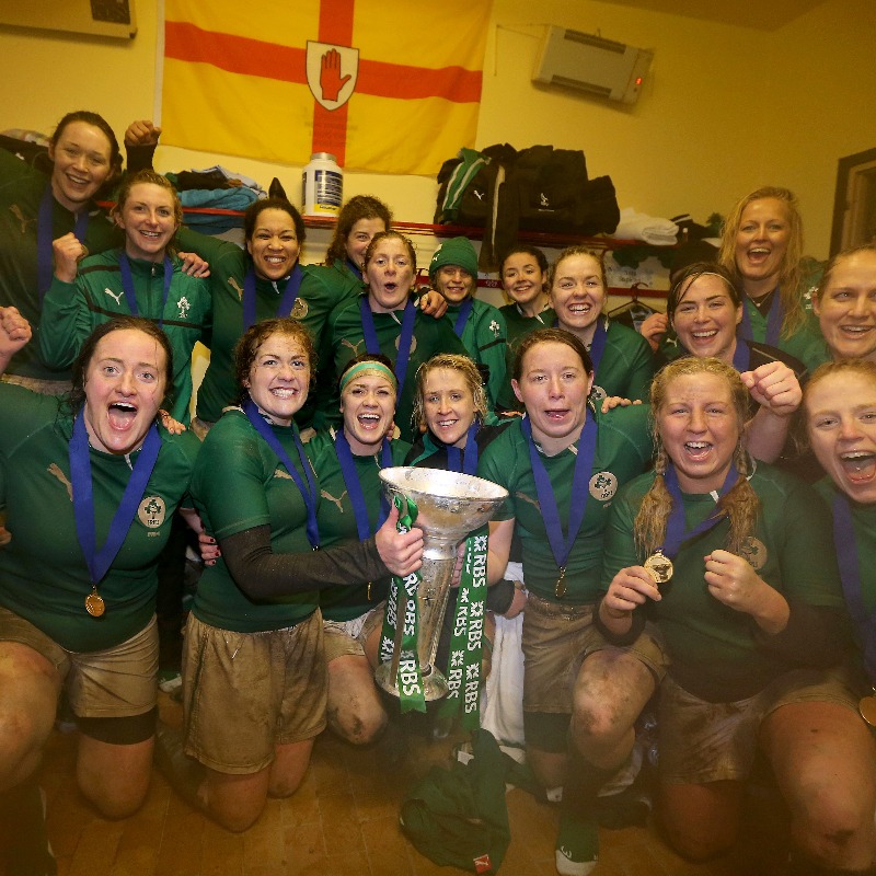 IrishRugby's tweet photo. 🏆10 Years Ago Today.

History was made. Ireland won a first ever @Womens6Nations Grand Slam.

#NothingLikeIt