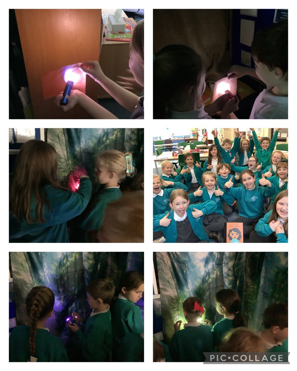 SiggsCEPrimary's tweet photo. Foxes love science! Today the Foxes have looked at changing the colour of light using tissue paper.π We also read two stories, one about Stephen Hawking and another about Zaha Hadid this week. #scienceweek #siggscience #siggfoxes https://t.co/pjEIYGPFPC