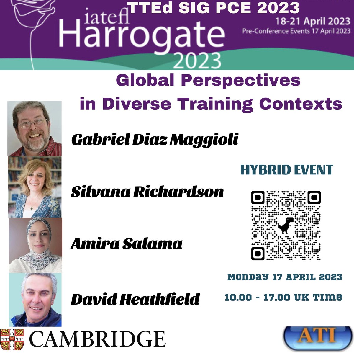 Join IATEFL TTEd SIG for their 2023 Pre-Conference Event on 17 April 2023.This event will be taking place in a hybrid format with all fully paid delegates receiving joining instructions nearer the time for both formats.<a href="/iatefl/">IATEFL</a>