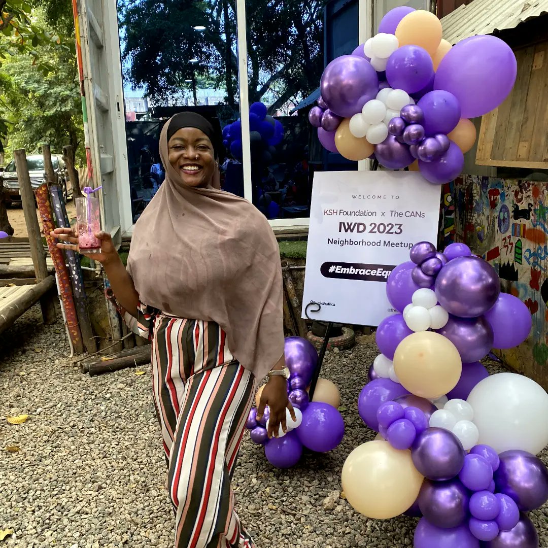Yesterday, KSH Foundation <a href="/kshafrica/">Khalil Suleiman Halilu Foundation</a> in collaboration with <a href="/_thecanspark/">The CANs Park</a> hosted a neighborhood meetup to celebrate the International women's day.

Embracing equity is also about empowering the female Gender with the requisite knowledge and capacity to do more.

#embraceequity