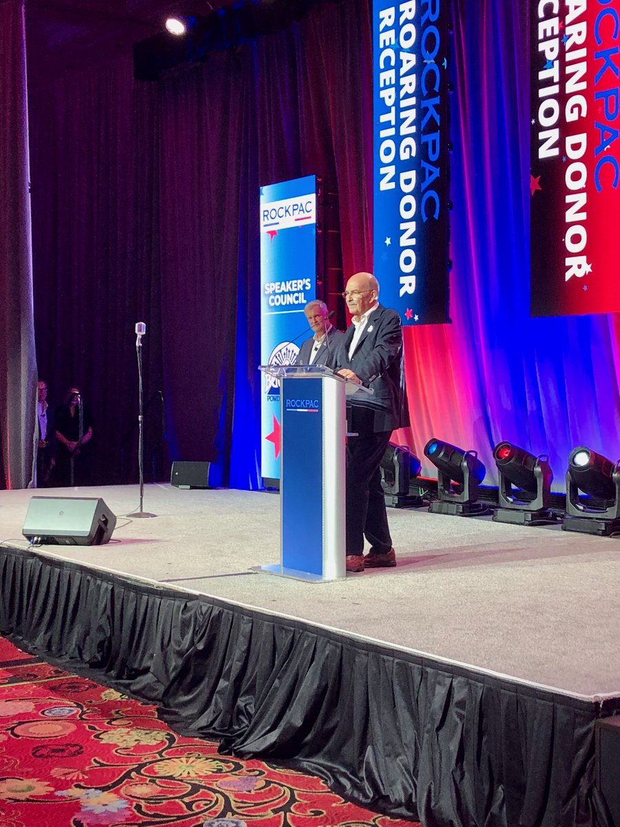 MellottCompany's tweet photo. Rich Blake, Mellott's President and CEO, accepts The 2022 Top Performing Global Distributor award from, Markku Simula #Metsooutotec President, at #CONEXPOCONAGG2023 and Paul Mellott, Mellott's Chairman, speaks at #ROCKPAC #MellottforLife https://t.co/3wO1QsAcLZ https://t.co/kLPklg9iBA