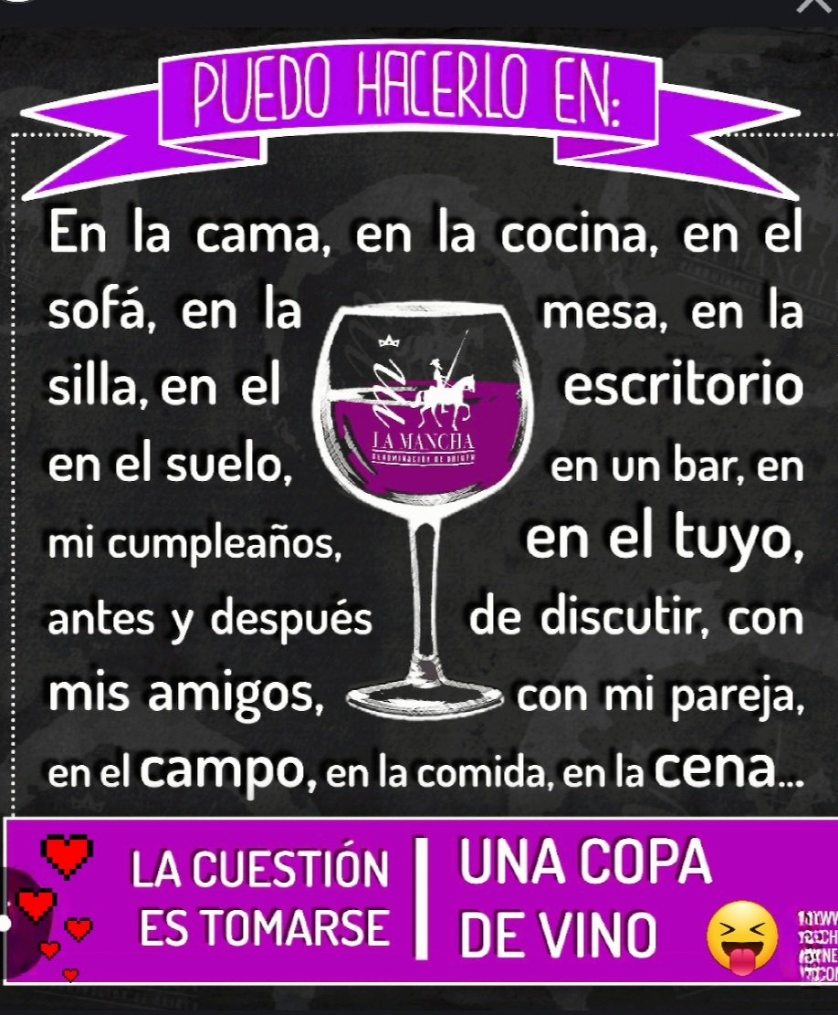 pececo's tweet photo. Feliz Viernes!! Con un vino siempre es mejor 🍷🍷😃😃 https://t.co/xnzEW2s6MA