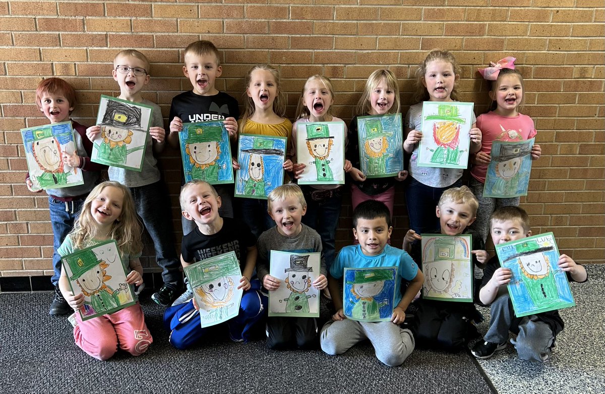 Happy Saint Patrick’s Day from <a href="/HPCSTORM/">HPC STORM</a> Kindergarten 🍀