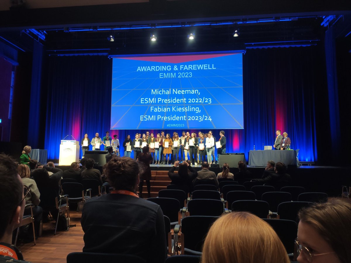 ESMI_society's tweet photo. Congratulations to all the Poster Awardees! There was just so much amazing science at this year's #EMIM2023. Thank you all for your contributions! https://t.co/YOWlo3mkBI