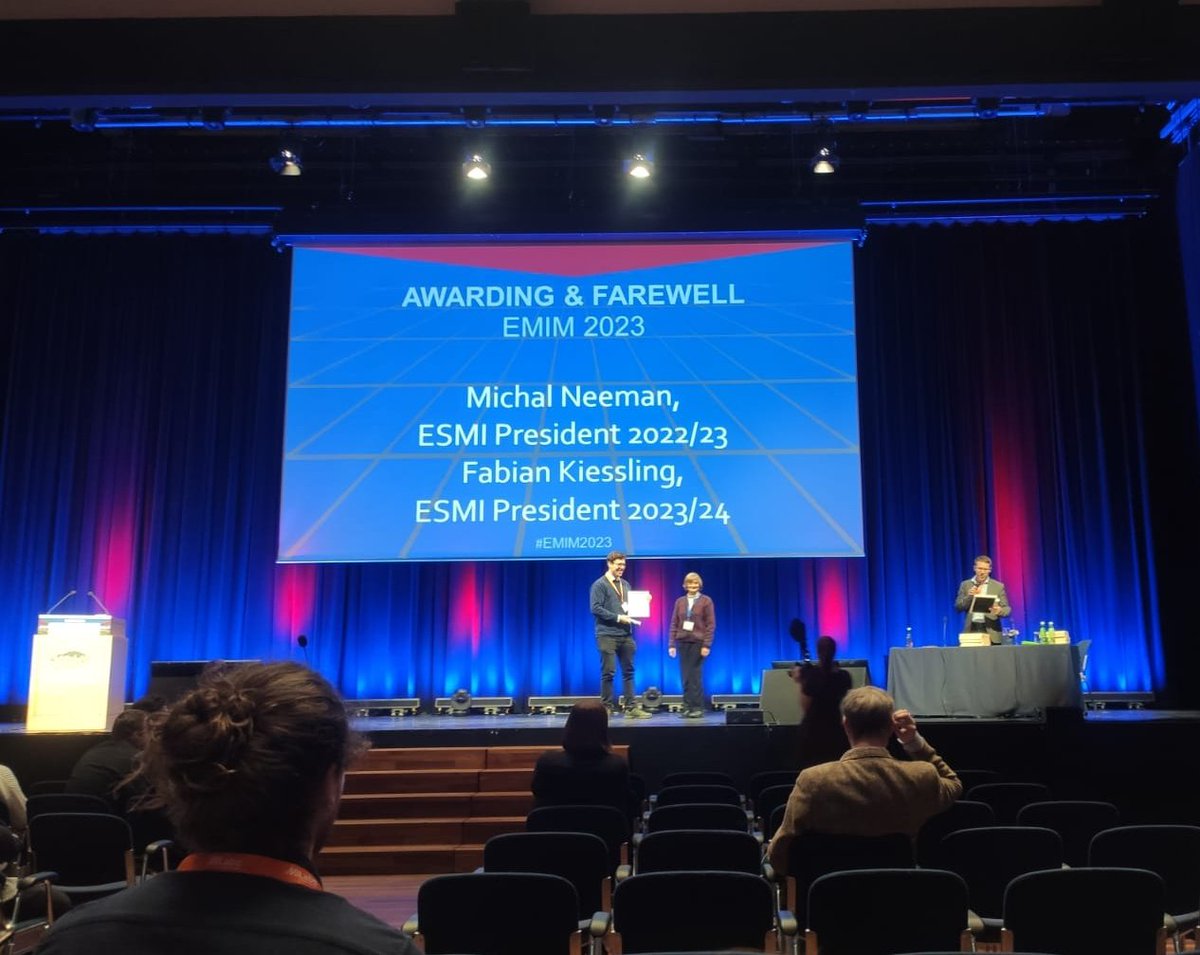 Jonas Genz (@jonas_genz) on Twitter photo Great work <a href="/SimonKlingler_/">Simon Klingler</a>! Congratulations for the poster award in the theranostic session.
#EMIM2023
<a href="/ESMI_society/">European Society for Molecular Imaging - ESMI</a> <a href="/SwyMIC/">Swiss young Molecular Imaging Community</a> <a href="/HollandLab_/">HollandLab</a> Great work <a href="/SimonKlingler_/">Simon Klingler</a>! Congratulations for the poster award in the theranostic session.
#EMIM2023
<a href="/ESMI_society/">European Society for Molecular Imaging - ESMI</a> <a href="/SwyMIC/">Swiss young Molecular Imaging Community</a> <a href="/HollandLab_/">HollandLab</a>