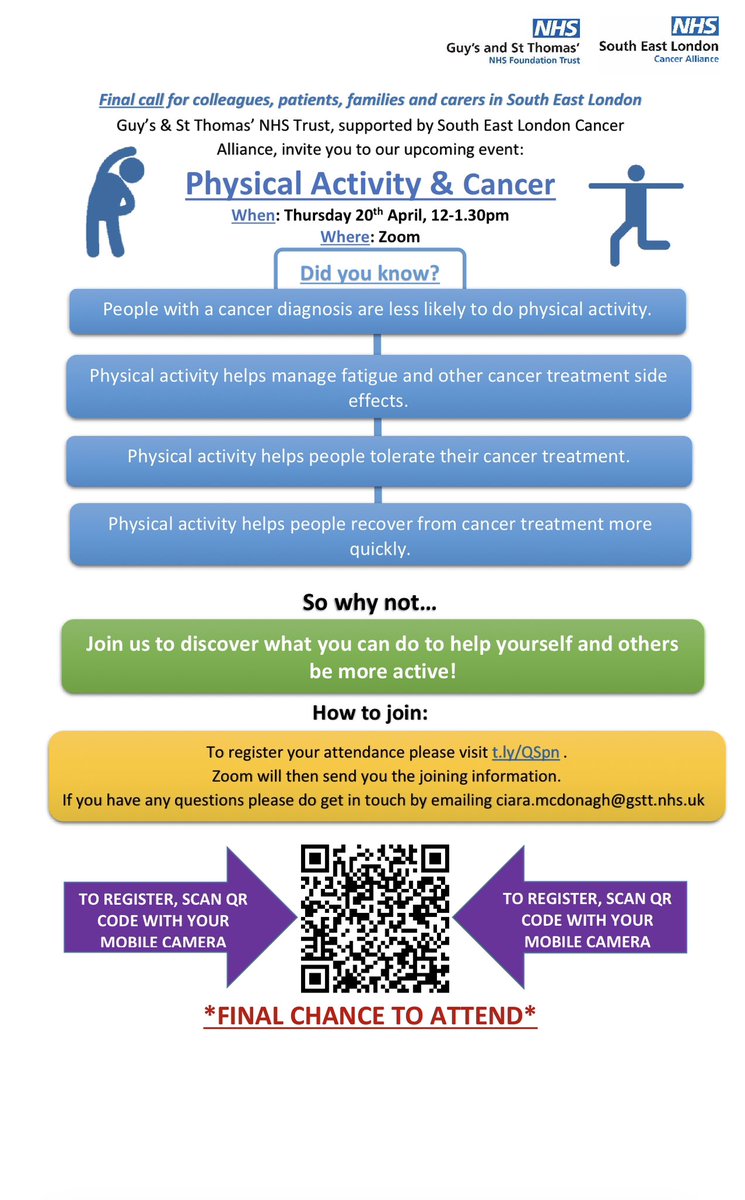 RachelSH's tweet image. *Please retweet to share the resource*
Colleagues, patients, families and carers. A great study study for those wanting to know more about cancer & exercise #cancerrehab #physiotherapy #rehablegend #exercise