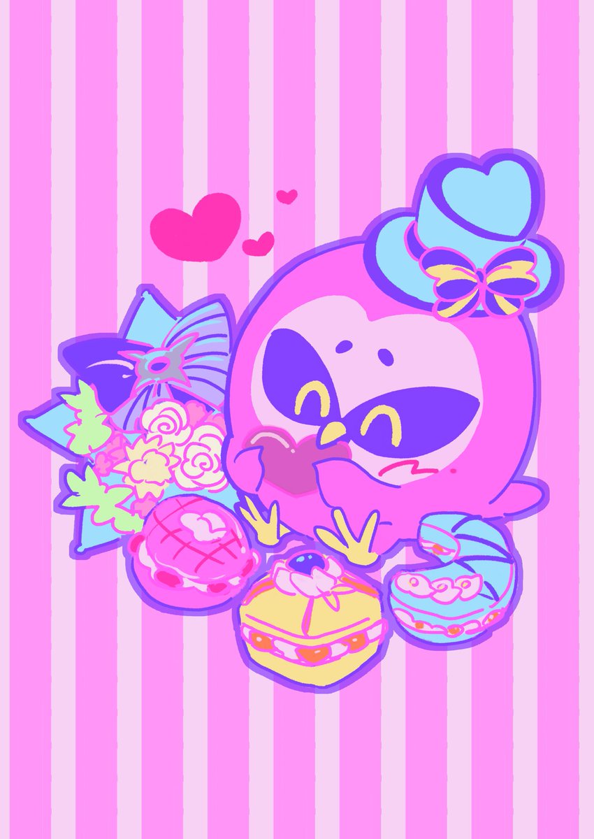 「#もぐもぐメギドタグ ファンシー 」|スーパー天才.PNGのイラスト