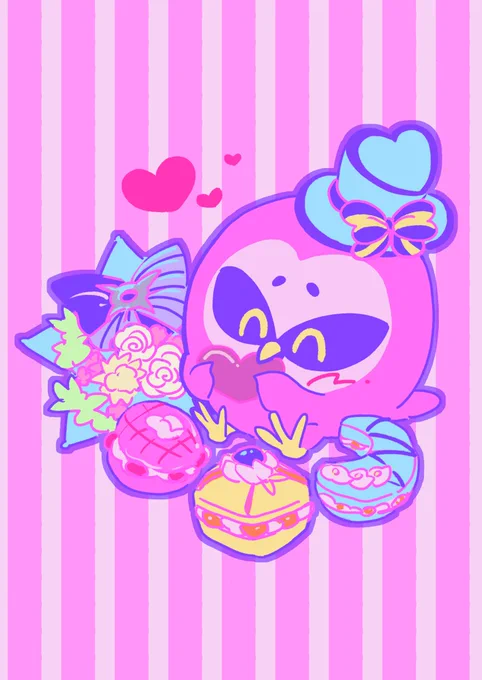 #もぐもぐメギドタグ ファンシー 