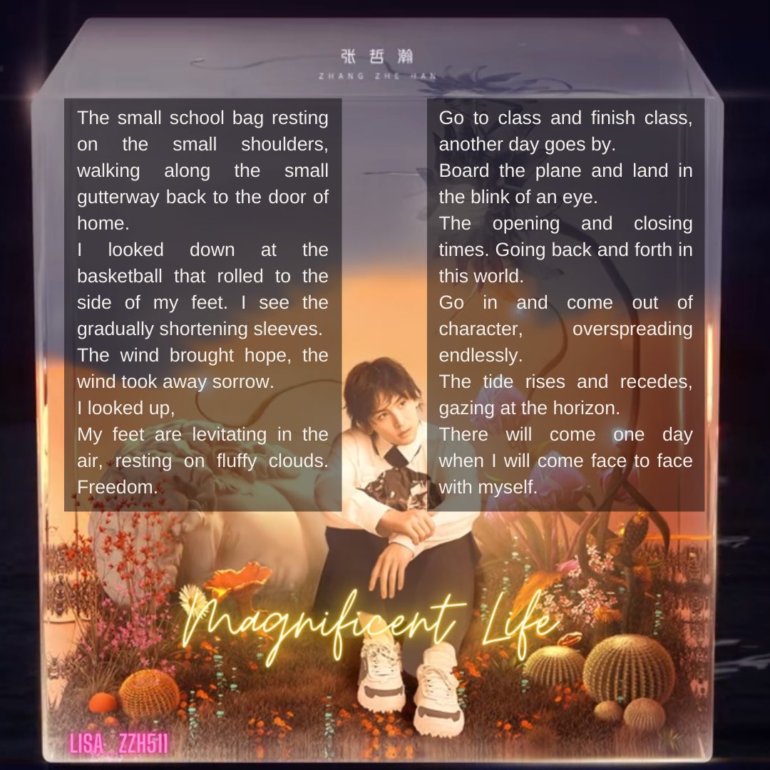 Lisa_zzh511's tweet photo. Lyrics translation of #ZhangZhehan's new song #人生海海 #MagnificentLife. 🌊

Official lyric video:
https://t.co/3ogVG537Pt

#张哲瀚 #張哲瀚
#ZhangZhehan张哲瀚 
#TheRealZhangZhehan
#จางเจ๋อฮั่น #TrươngTriếtHạn
#장저한 #チャンジャーハン
#ZhangZhehanCOMEBACK
#WordOfHonor #山河令 https://t.co/29ISZS3sXy
