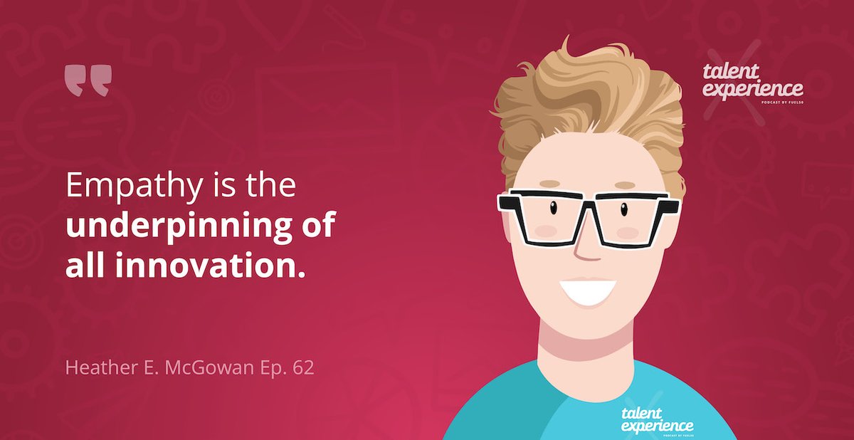 "Empathy is the underpinning of all innovation." Have a listen to our newest episode featuring <a href="/heathermcgowan/">H. Paige</a> for impactful insights on the importance of #Empathy in the workforce: hubs.la/Q01HhC1M0 #EmployeeExperience #CompanyCulture #RemoteWork #Leadership #Retention