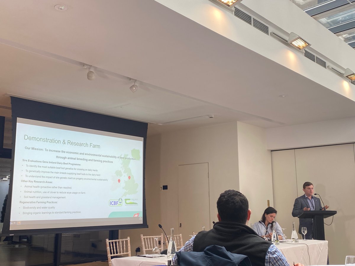 EITFood_NWest's tweet photo. Thank you Stephen Connolly, Agriculture Sustainability Manager from @AbpFoods for speaking at our #livestock #netzero event! ๐
Discussing topics such as:
๐ต More efficient livestock production
๐ต Precision breeding
๐ต Reducing fertilizer use https://t.co/U7AUYMXUYu