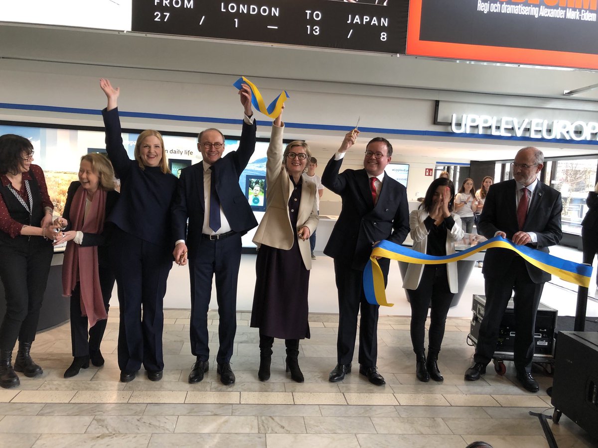 #UpplevEuropa Stockholm doors are now open! The home base of this latest #EuropaExperience is Kulturhuset at the heart of city! Easy way to get the local updates by <a href="/EC_StockholmRep/">EU-kommissionen i Sverige</a> and from @sweden2023eu