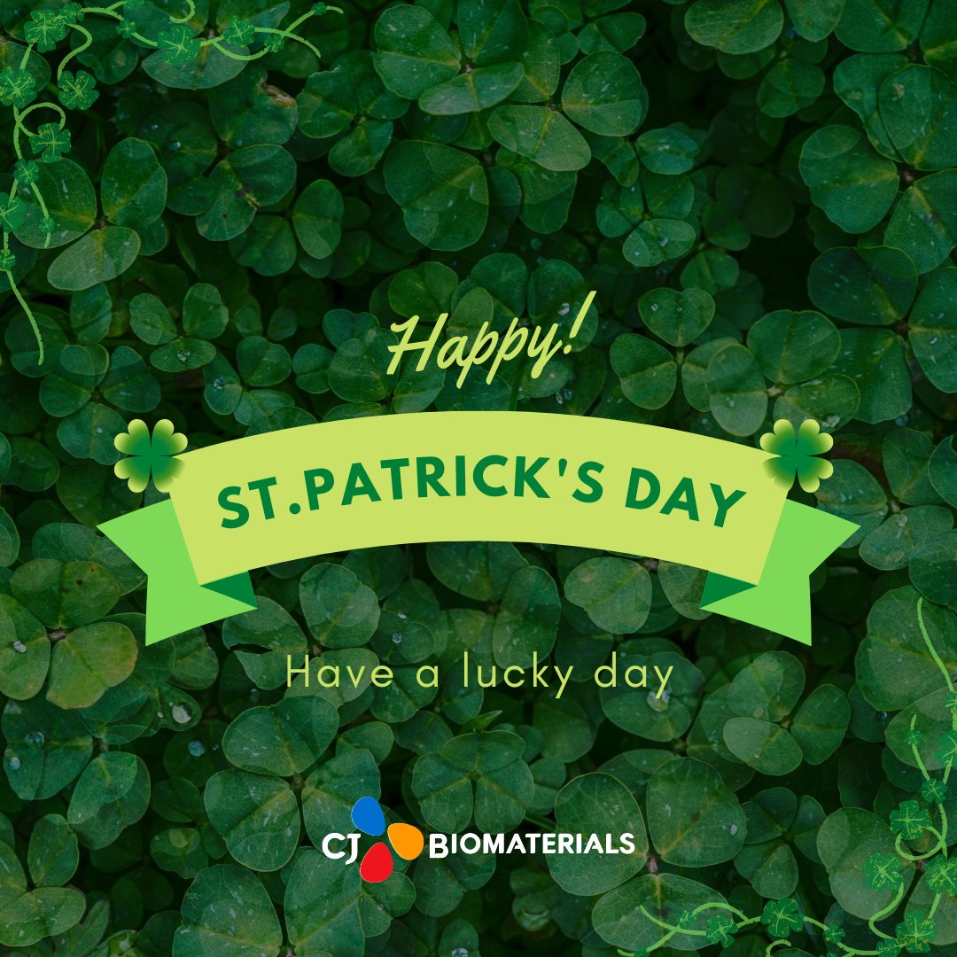 CjBioMaterials's tweet image. Happy St. Patrick&apos;s Day! We&apos;re feeling extra #green &amp;amp; eco-conscious! Our team is working to tackle the #plasticwaste crisis by improving the #compostability and #biodegradability of #polymers with our amazing #PHA technology. Learn more about our mission: ow.ly/ulmG50NjZlJ