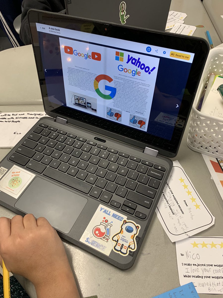 Enjoyed spending the morning at <a href="/Washington_NJ/">Washington</a> seeing tech integration at its best! Non-fiction presentations with Co-spaces, Bookcreator &amp; various other tech presentations in the Ecology Museum! #technology