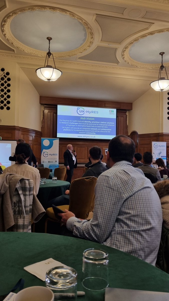 Fantastic event hosted by <a href="/UKHyRES/">UK-HyRES</a> on how hydrogen can help us achieve our next zero carbon targets and the research challenges that need to be overcome. Hydrogen is hugely versatile and can help in decarbonisation of things like steel/concrete production and transport