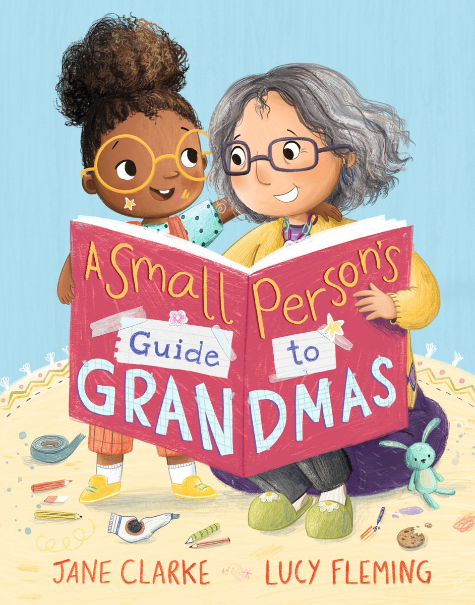 @Karlwheel @WalkerBooksUK @jscottwrites @Sydneydraws @HolidayHouseBks @NealPorterBooks @PatriciaToht @heyimjarvis There are so many joyful memories to make with Grandma this #MothersDay. A Small Person's Guide to Grandmas is charming in every way, and celebrates all that our grandmas do for us 🛝🍰🛀 @JaneClarkeWrite @IllustrateLucy