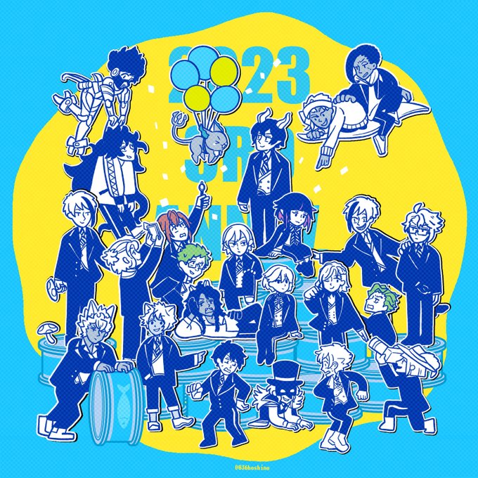 「6+boys everyone」 illustration images(Latest)｜5pages