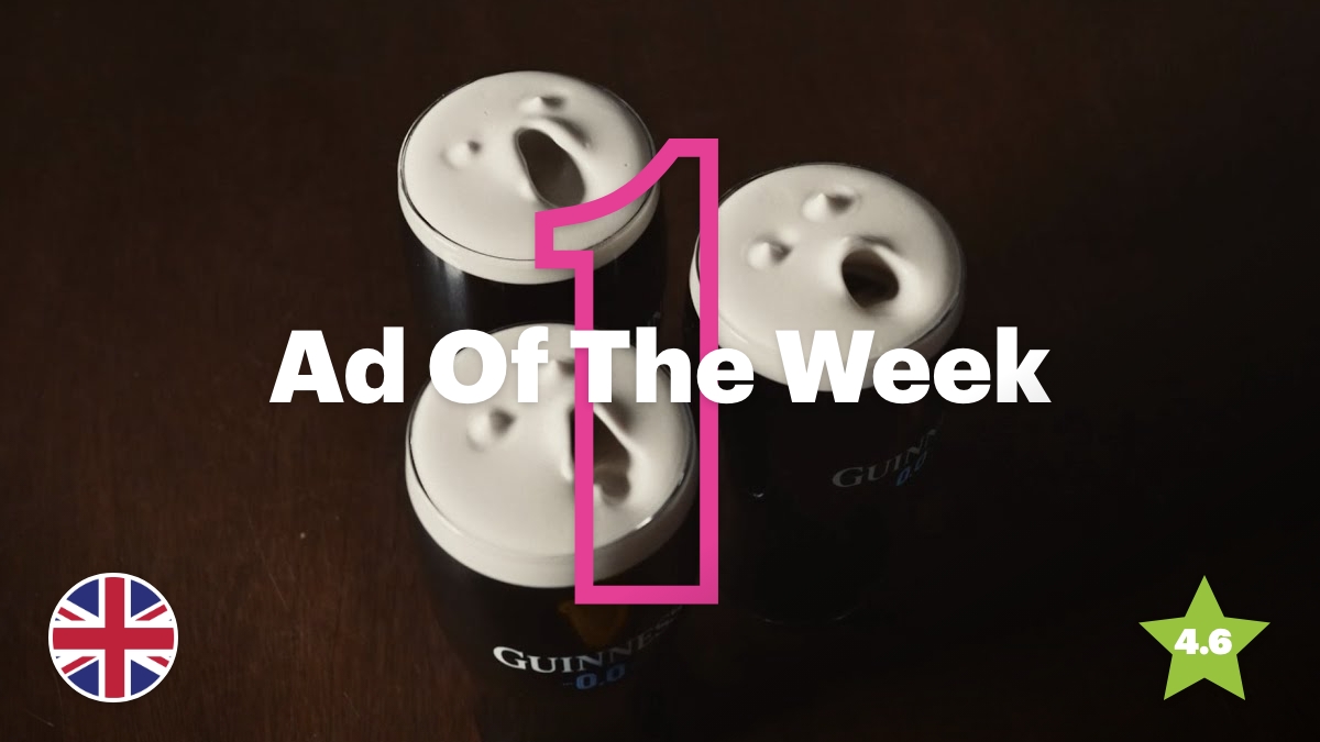 System1Research's tweet photo. For St Patrick’s Day, @GuinnessGB bring us singing pints of stout in a strange and silly ad. But below the creamy surface of our Ad Of The Week there’s a lot going on!

☘️ https://t.co/V1a5tgmNum

@AMV_BBDO @DiageoGB https://t.co/0Bu5zfEKnR