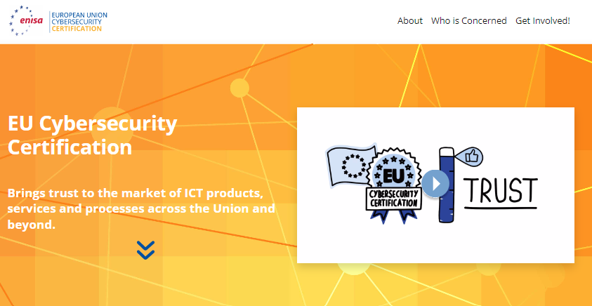 enisa_eu's tweet photo. ✅Want to know more about EU Cybersecurity Certification?

#ENISA has launched a mini-site to promote and disseminate information related to #cybersecurity #certification and the schemes in progress.

Check it out 🌐https://t.co/8m3r9CL5En 
#EUCC #EUCS #EU5G https://t.co/2hCFFtpT24