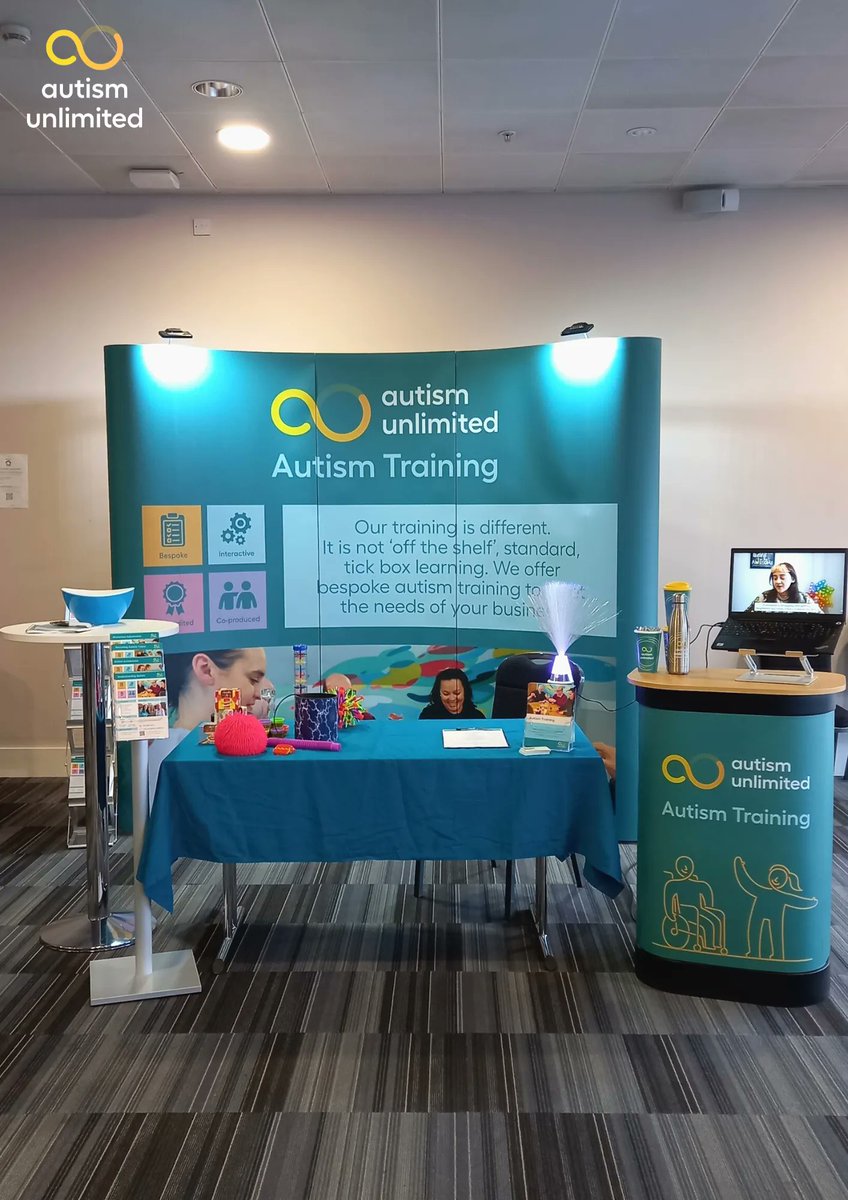 autismunlim1ted's tweet photo. We had a fantastic time at the #NiBConference2023! It was amazing to hear from so many inspirational speakers, learn more about neurodiversity, &amp; exhibit our autism training! 

Thank you for having us @NDinBusiness!

#NeuroInclusionNow #NeurodiversityInBusiness #IAmNiB https://t.co/0WmCMihCLa