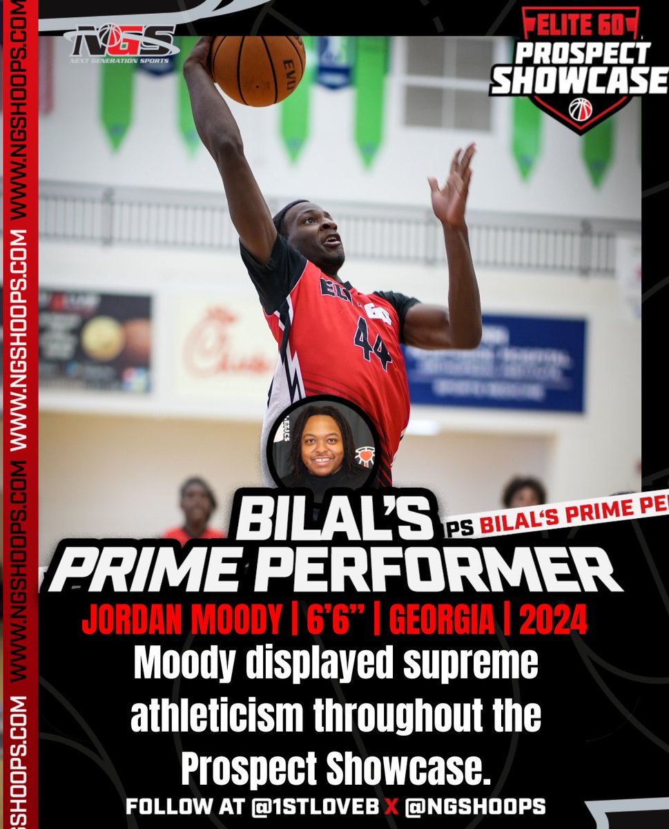 NGSHoops's tweet photo. As Moody got more comfortable he put together a series of possessions where he showed the scouts and coaches he could do more than jump.
Click the video below to see his versatility
Full evaluations on https://t.co/K2guc9nIu0
📝: @1stloveb
#NextGenerationIsHere https://t.co/XfXjb6Adf8