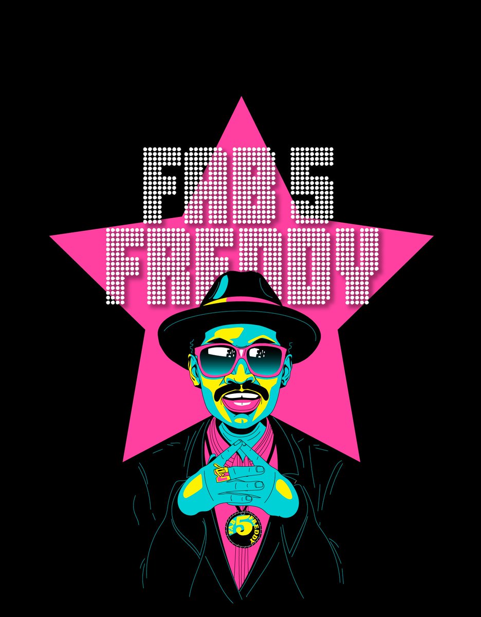 WORK IN PROGRESS - CMYK TREATMENT @FABNEWYORK 
.
.
#illustration #design #art #hiphop #hiphop50 #fab5freddy