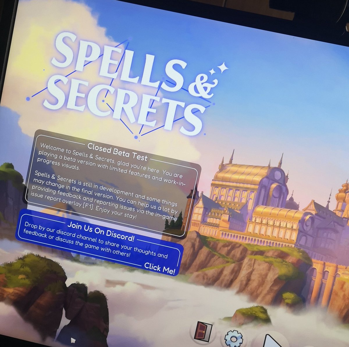DarefBlast's tweet photo. Al fin la beta en Steam de uno de los dos juegos que apoyé el año pasado en #Kickstarter que ganas de los acaben para jugarlos en #NintendoSwitch #SpellsAndSecrets Vamos a ver que tal la prueba. https://t.co/6h2d305Sdv
