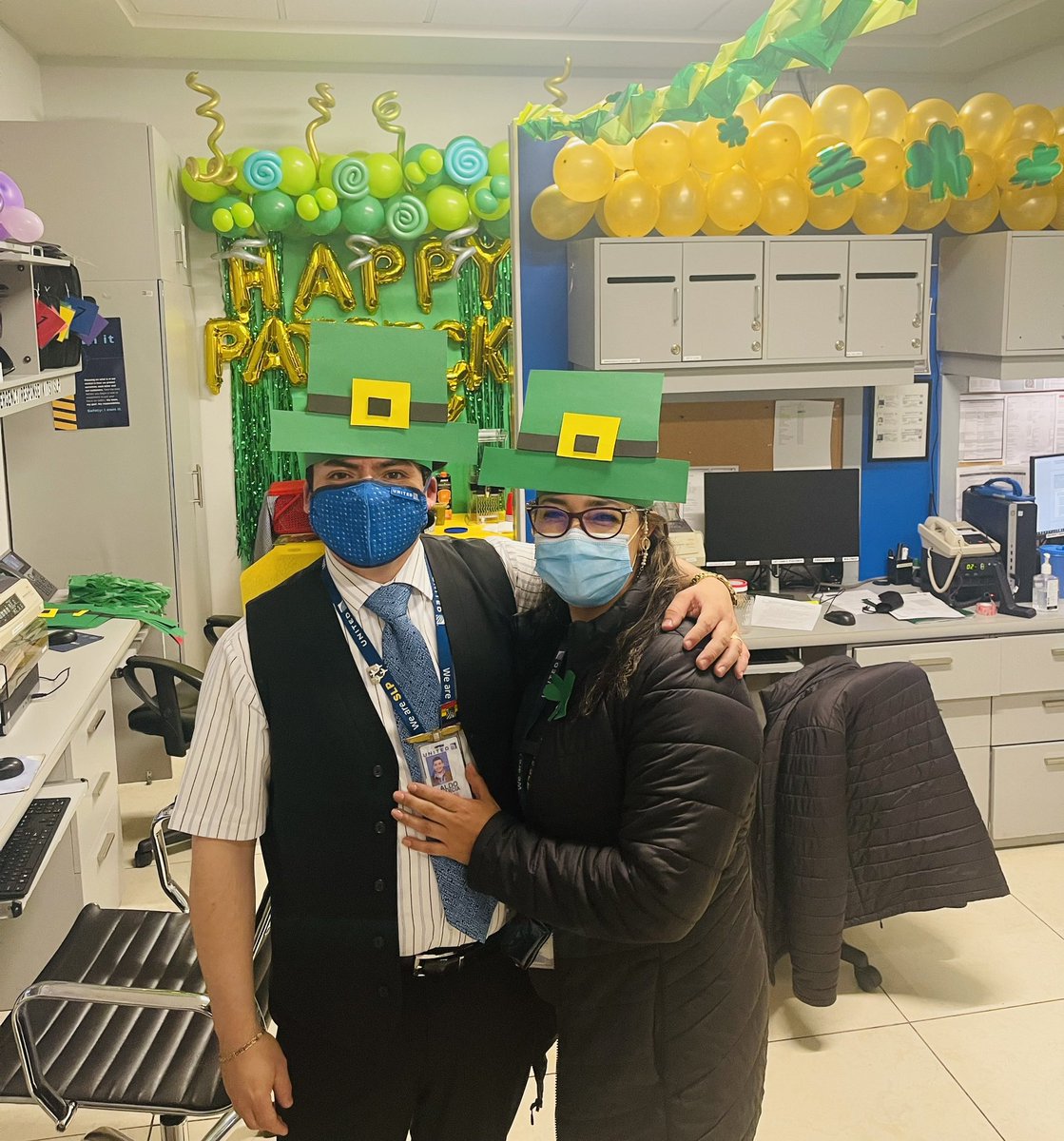 AldoGarciaMu's tweet photo. Happy St. Patrick’s Day! #SLPteam #BeingUnited #StPatrickDay https://t.co/sE6yWw87gF