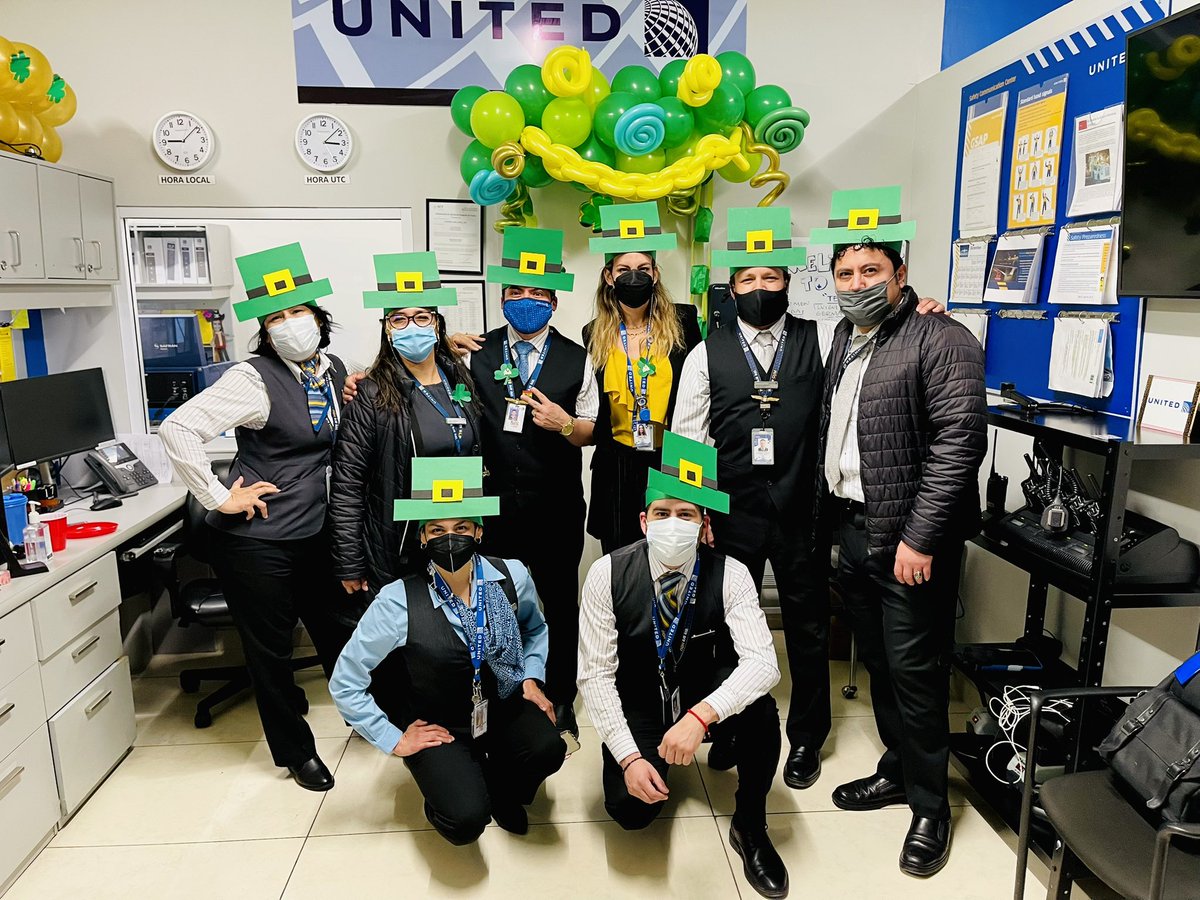 AldoGarciaMu's tweet photo. Happy St. Patrick’s Day! #SLPteam #BeingUnited #StPatrickDay https://t.co/sE6yWw87gF