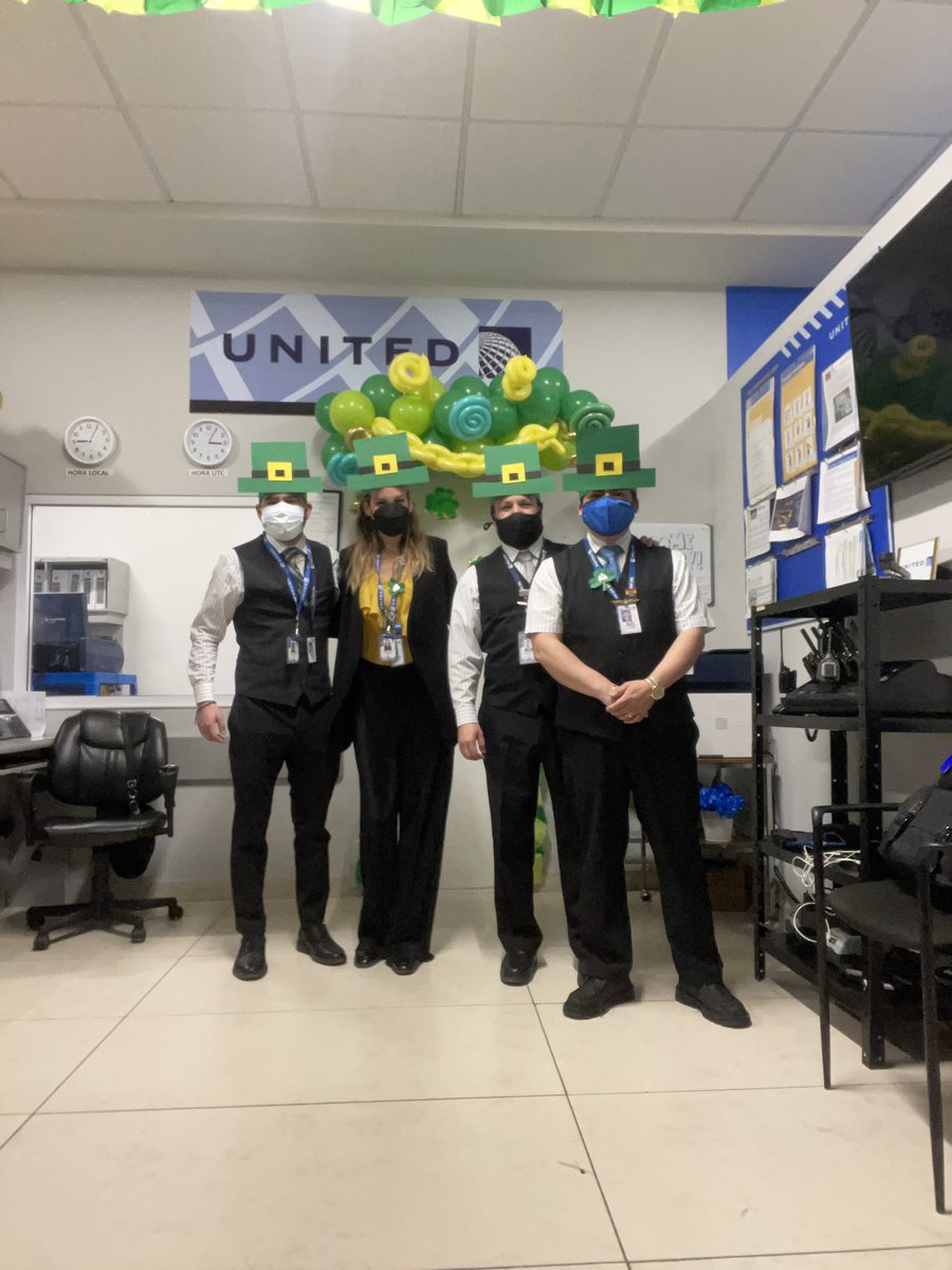 AldoGarciaMu's tweet photo. Happy St. Patrick’s Day! #SLPteam #BeingUnited #StPatrickDay https://t.co/sE6yWw87gF