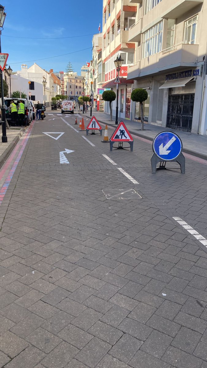 Main Street paving issues and drainage that were reported have now been resolved. Thank you for bringing this to our attention #gibraltar