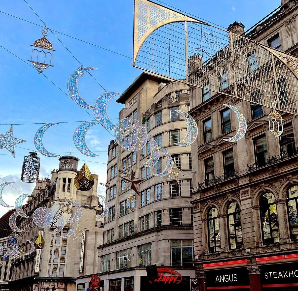 We're proud sponsors of the beautiful Ramadan Lights in Piccadilly Circus✨

We hope everyone visits with friends and family to celebrate this beacon of solidarity for all ☪️

Ramadan Lights is founded by Aisha Desai.