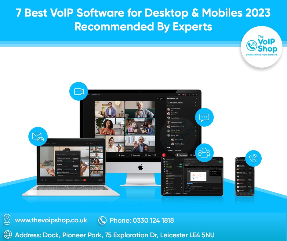 thevoipshop's tweet image. Looking for the best VoIP software for your PC and mobile? Look no further! Our expert comparison guide of 7 top VoIP software options will help you find the perfect fit for your company.

➡️ Check out here - bit.ly/3JsuYMU

#VoIPsoftware #telecommunications #mobile #pc