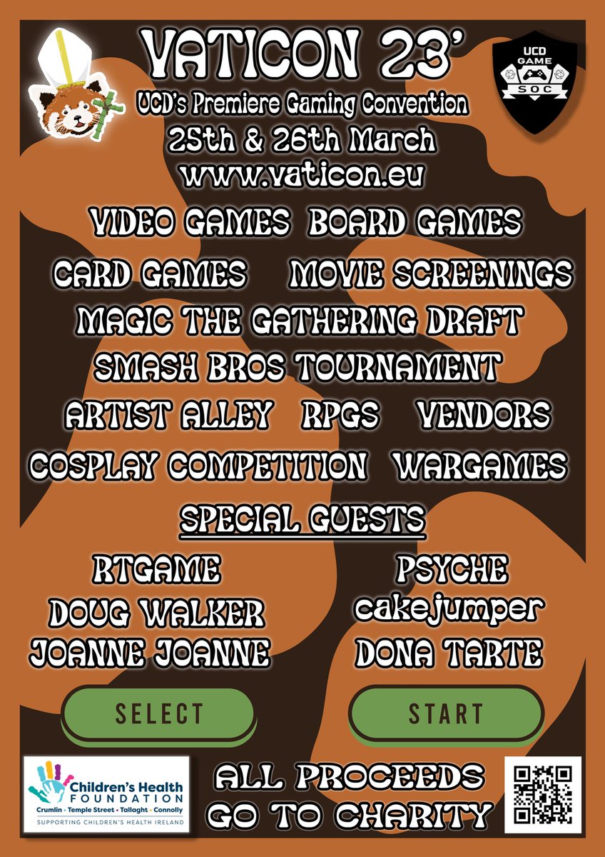 VatiCon is in a little over 1 week from now.

Make sure to get your tickets at vaticon.eu! 

#vaticon23