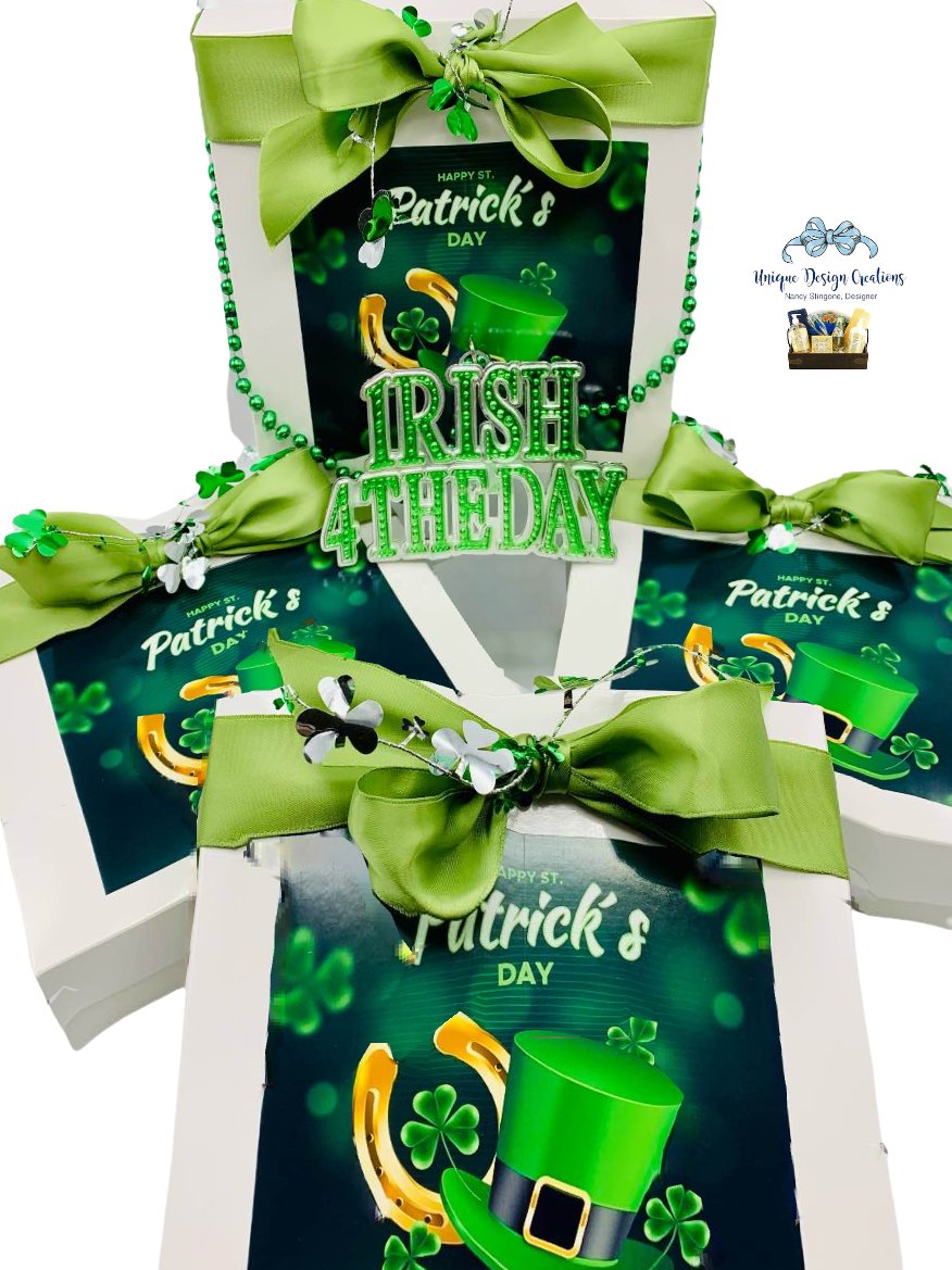 Happy St. Patrick's Day #beergifts #beertowers #corporategifting #businessgifting #alloccasiongifts #giftbaskets #giftboxes #yourgiftingexpert #giftbasketgirlboss