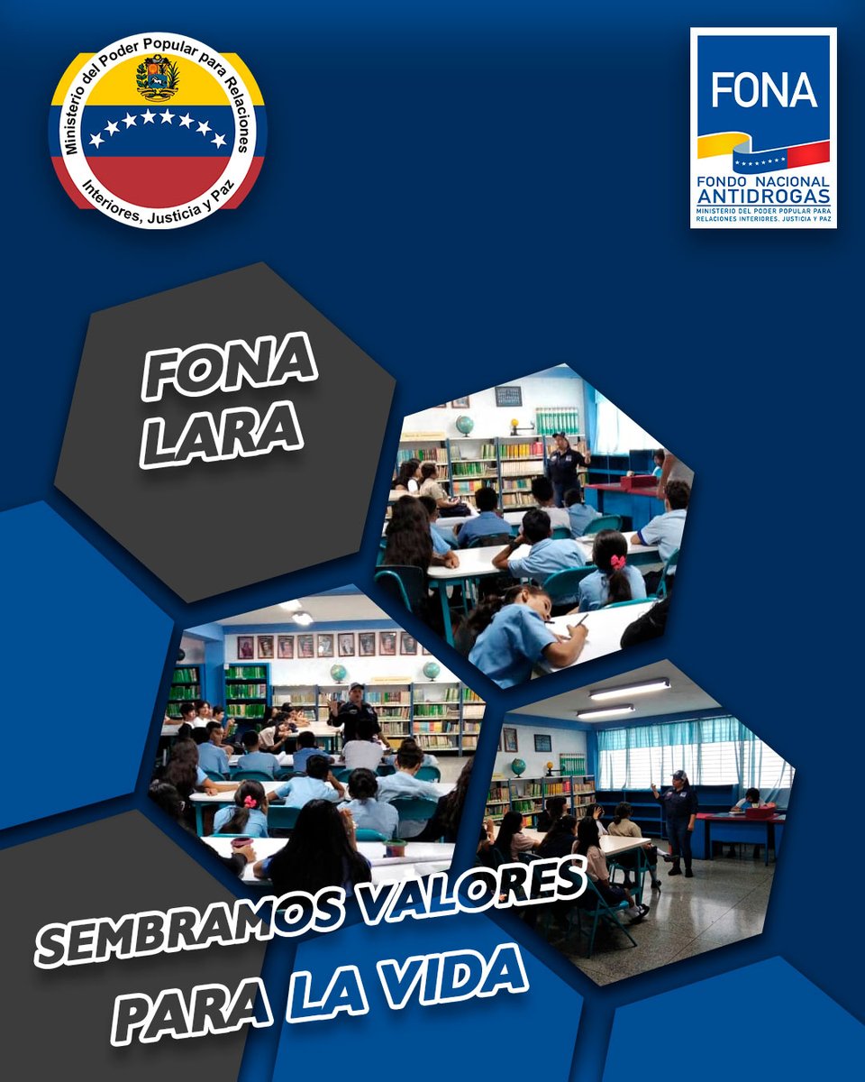 FONA_oficial's tweet photo. #FonaLara, #SUNAD, #INCODIR y la Escuela Nacional de Derechos Humanos, realizaron abordaje preventivo en el L.B. José María Domínguez, mediante conversatorios dirigidos a estudiantes para brindar las herramientas para la prevención del uso indebido y consumo de sustancias https://t.co/ds99JBK5xX