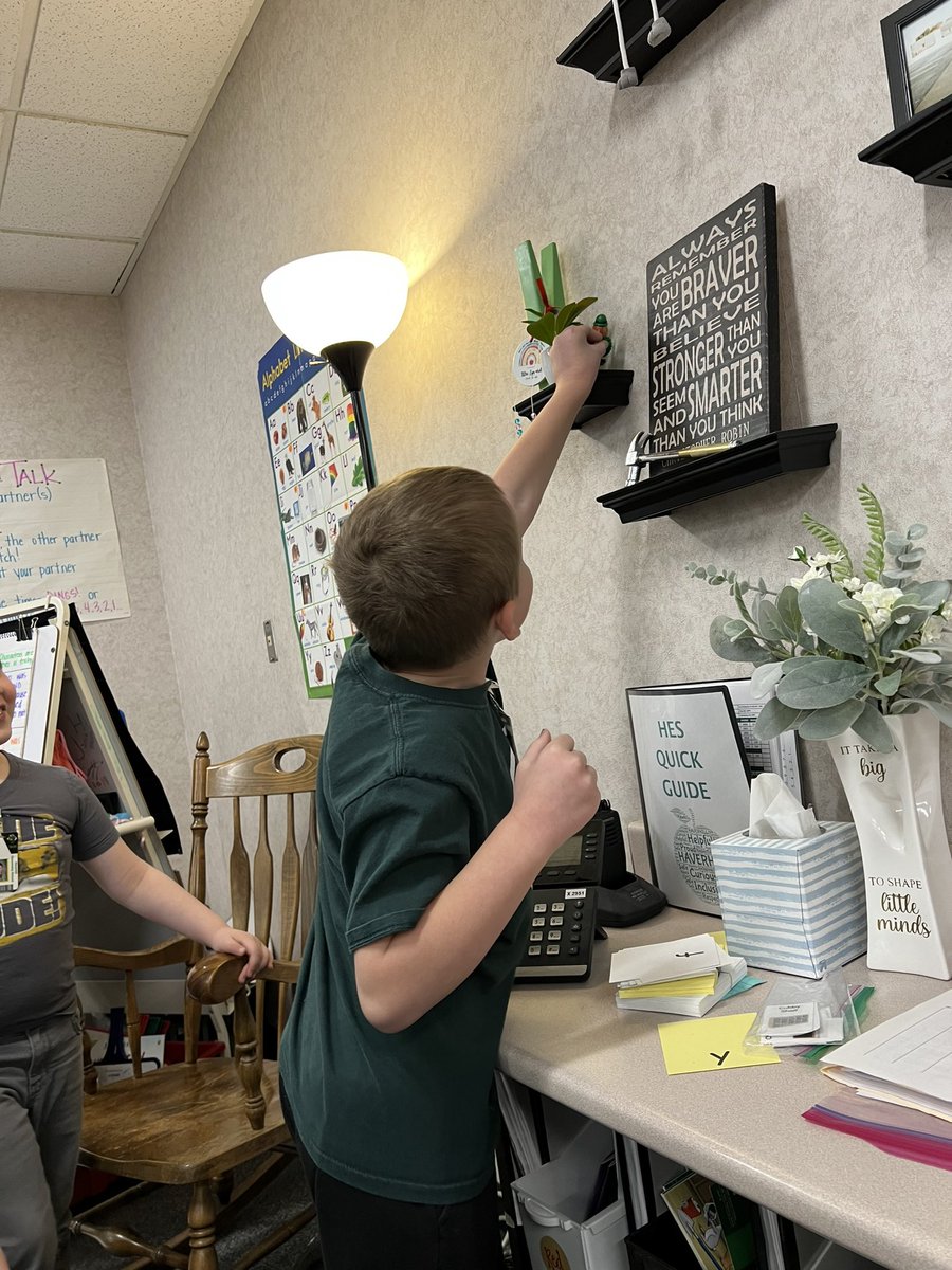 YIKES!! We had a leprechaun loose in our classroom and had to find it. I loved the team work and collaboration they used. 🍀