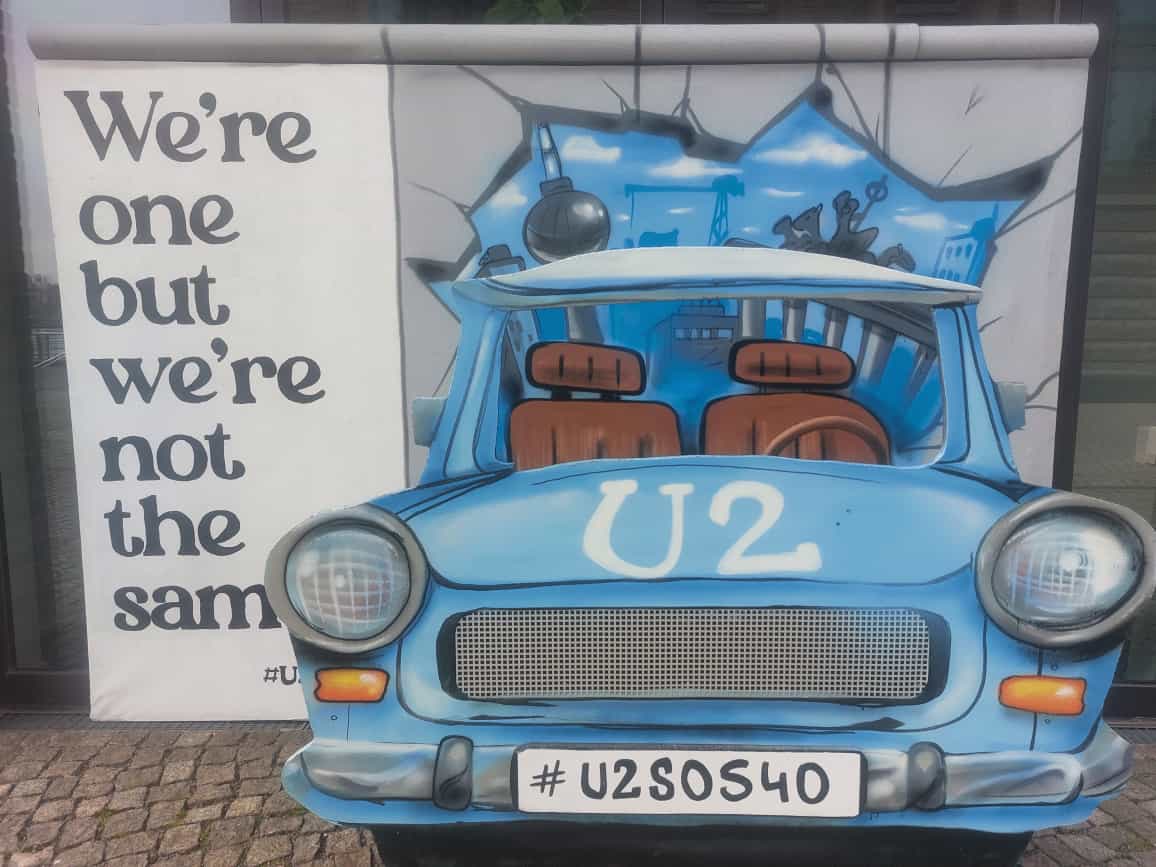 U2tour's tweet image. We're one ... not just in #Berlin ... everywhere! @U2 #U2SOS40