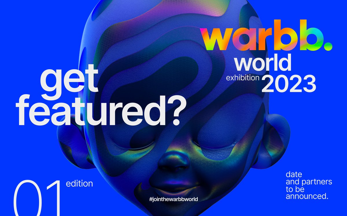 WARBB_ART's tweet photo. 🔵 I'm looking for new talent 🔵

I'm working with my team on my own exihition.
Are you read to get featured or do you have a friend that should be featured?

1️⃣ Follow me
2️⃣ Tag 3 artist 
3️⃣ RT 

#JointheWarbbWorld https://t.co/xGDgC4qIyA